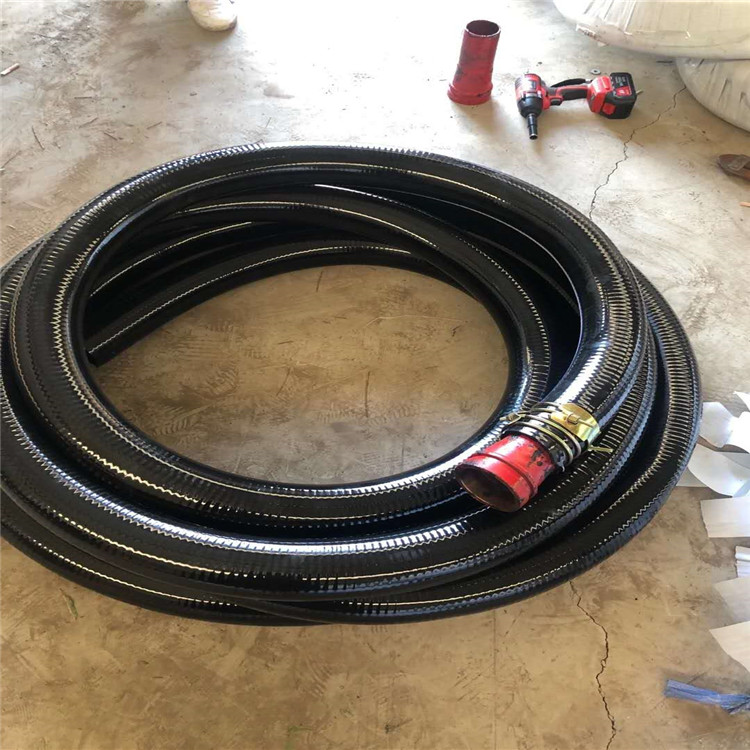 混凝土胶管布料机软管细石泵泵车胶管桩基胶管3米125泵车软管胶