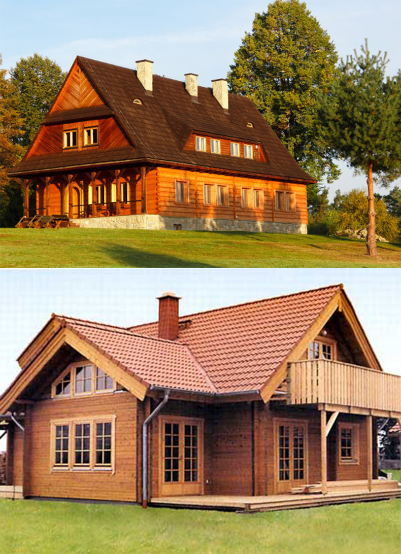 防腐木双层木屋销往全国各地