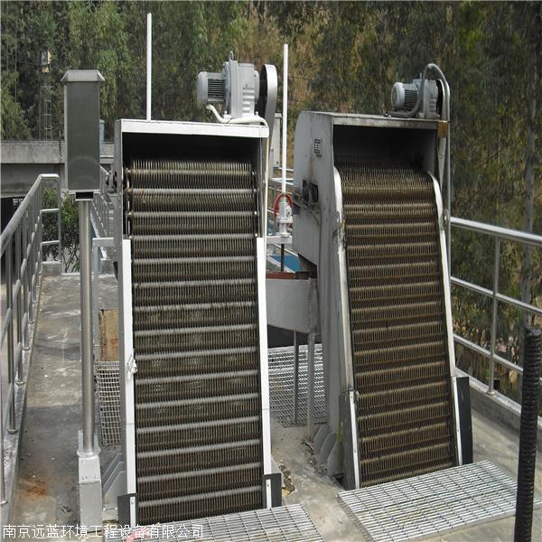 南京远蓝 GSHZ型回转式格栅除污机 固液分离格栅除污机厂家定做