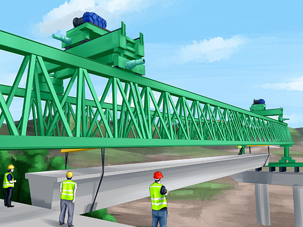广西桂林架桥机厂家提供2种50m200t架梁方案