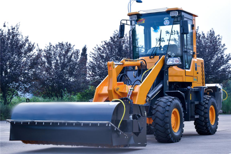 20龙工装载机式清扫车 灰尘沥青废料扫路车