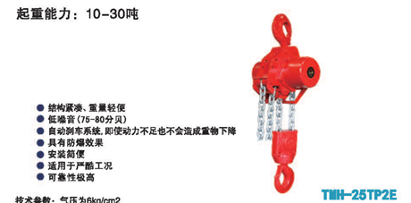 日本TOKU東空氣動葫蘆：TMH-25TP2E