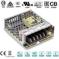 明纬48V开关电源MW变压器LRS-50-48上海现货好价格