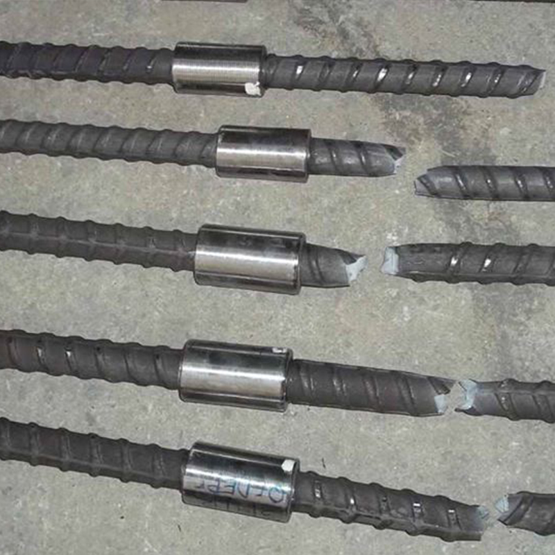 厂家直销16-32钢筋机械连接接头 钢筋直螺纹连接套 钢筋连接套筒