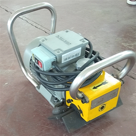 插电就能用 钢板平板坡口机 手提式 不锈钢碳钢板倒角铣边机环保