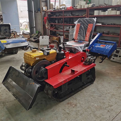 优世机械自产自销 小型全自动微耕机 履带式微耕机