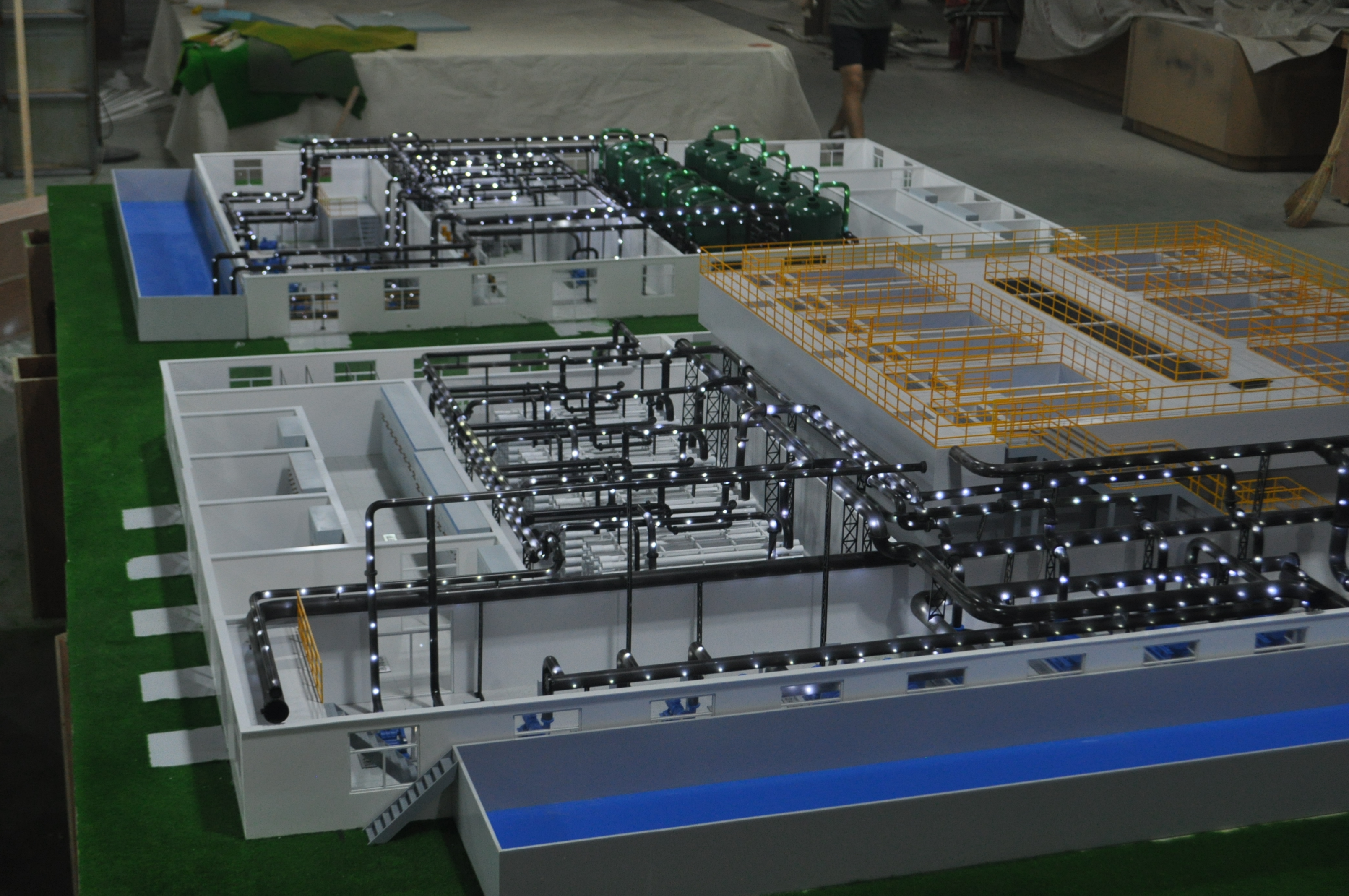 工业废水处理模型城市污水处理模型垃圾分类模型大型水厂模型