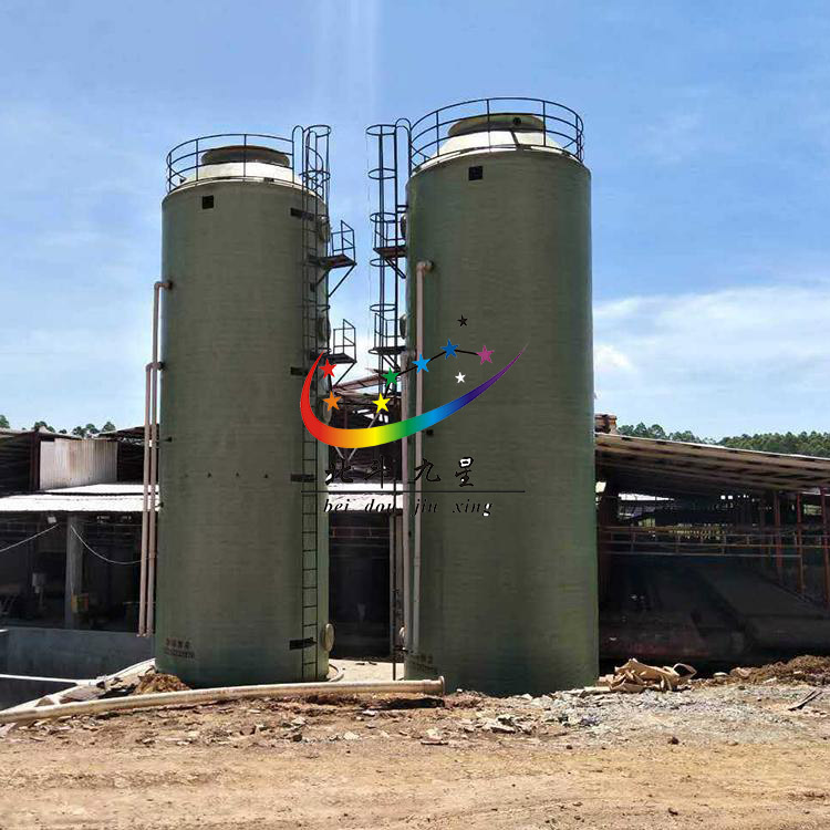 玻璃钢湿式喷淋塔 锅炉脱硫塔设备安装 空气净化设备