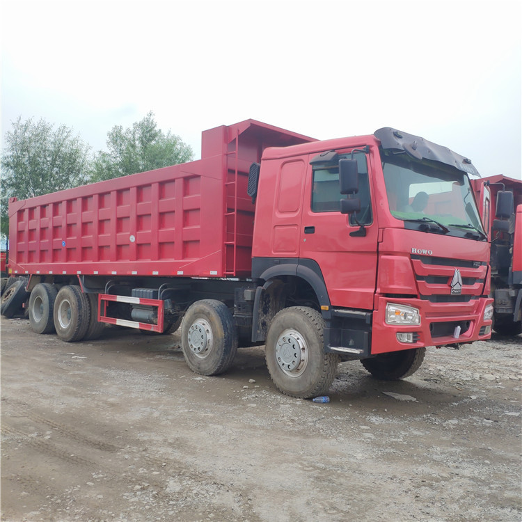 二手後八輪自卸車 豪沃後翻自卸車 二手工地渣土車價格報價-搜了網