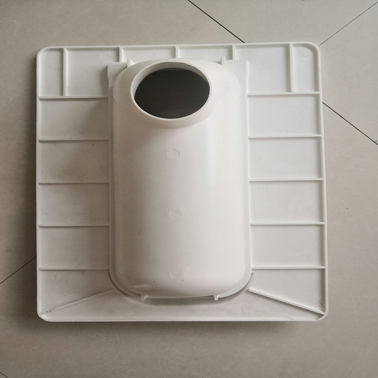 厂家生产玻璃钢蹲便器 双坑带盖蹲便器 新农村旱厕改造蹲便器