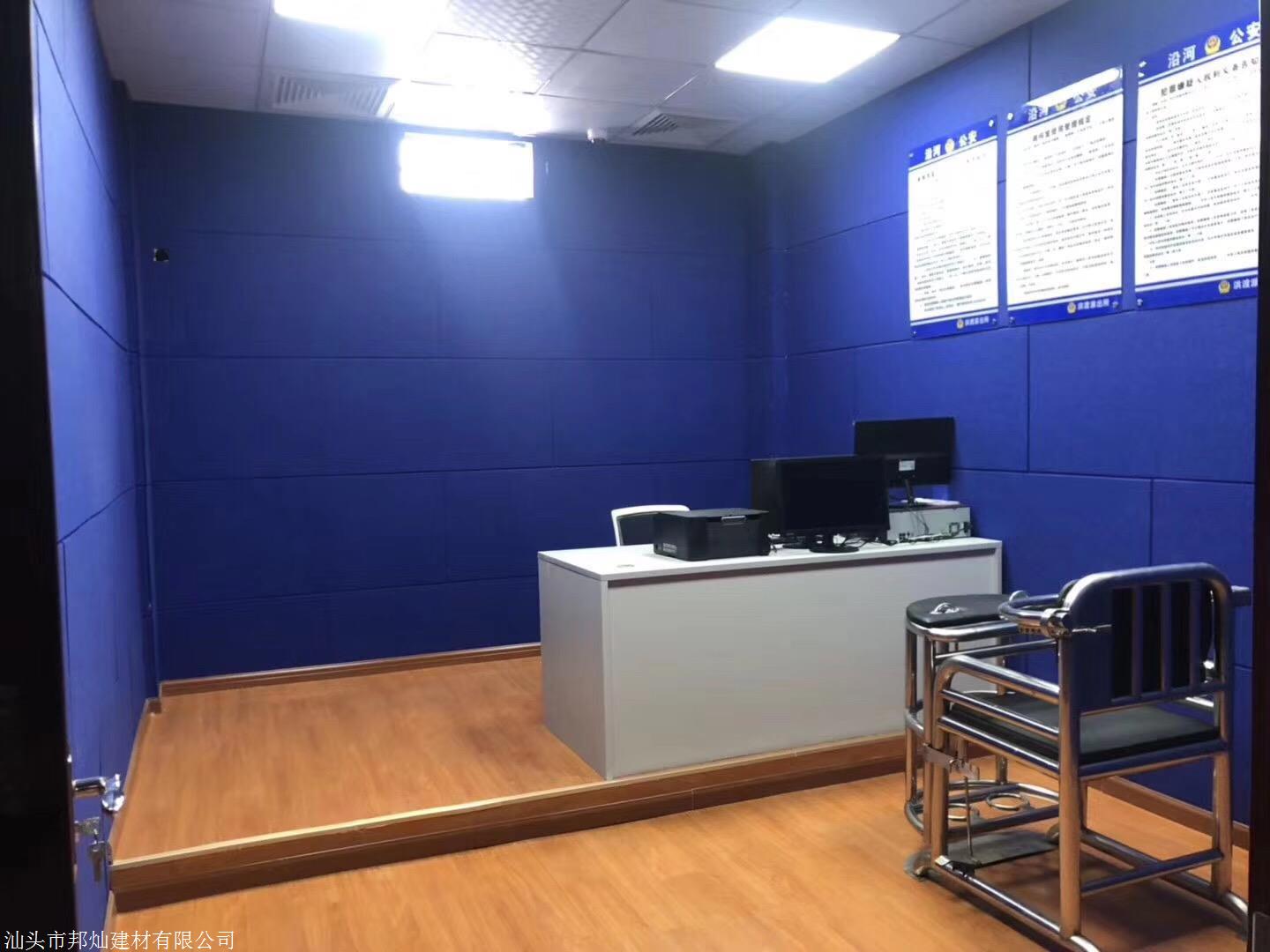 银海区审讯室防撞软包厂家阻燃b1级皮革软包直销