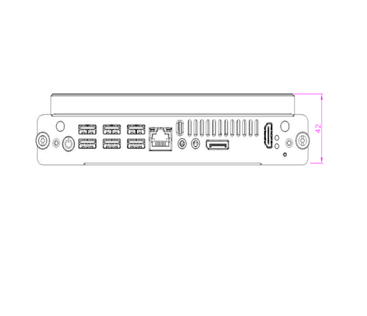 DS-D51S5/8S 海康威视教学电子白板用OPS电脑盒