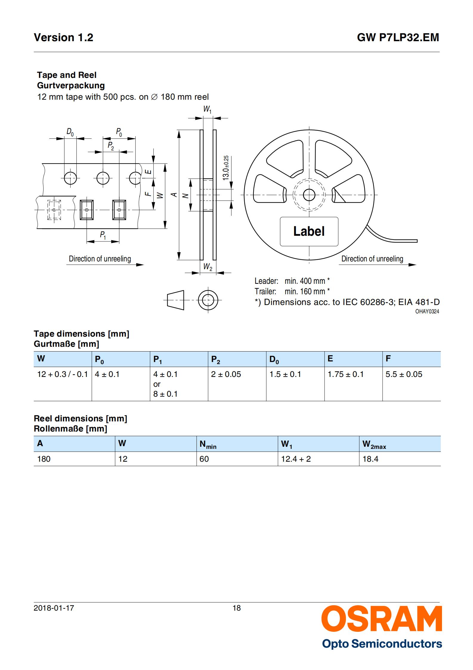 7070灯珠参数图片