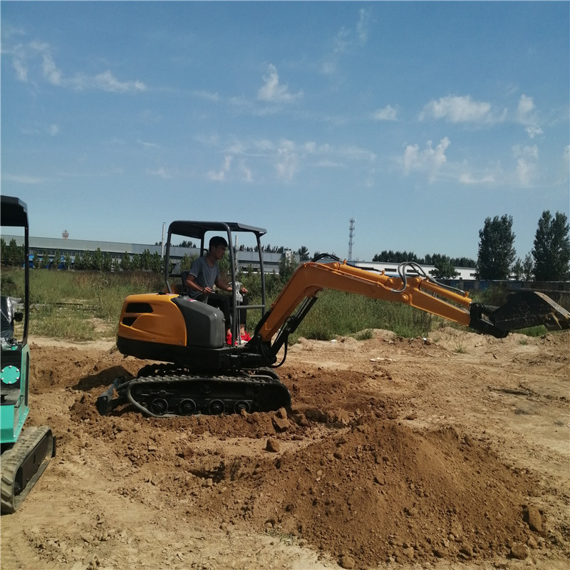 会泽果园挖土小挖机 小型家用挖掘机 多功能微型挖掘机 生产厂家