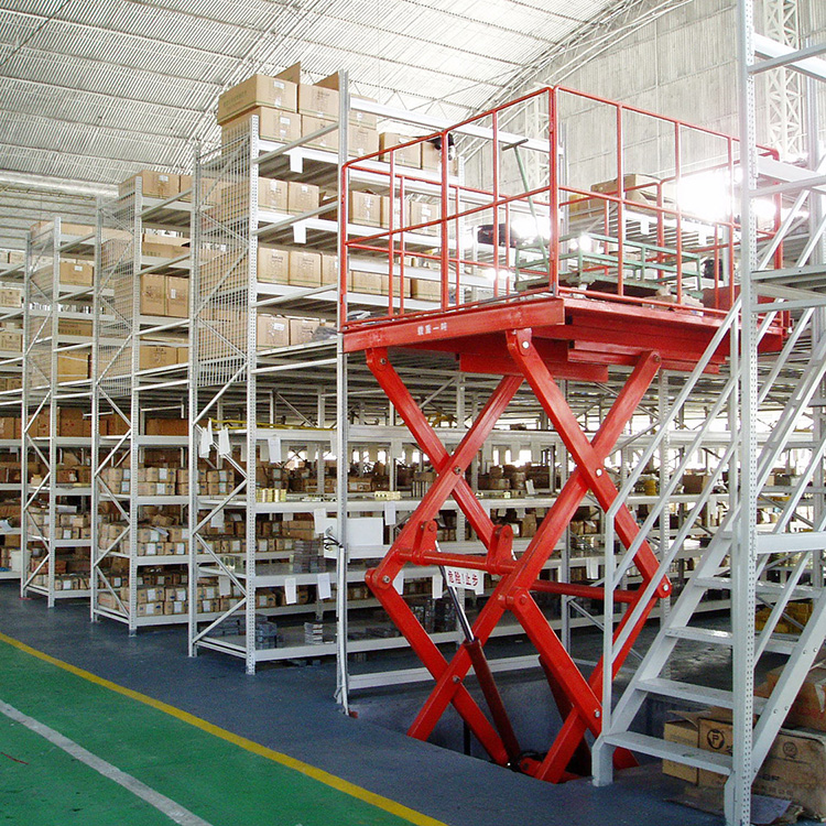 定制阁楼货架 仓库汽车4s店可用阁楼货架 重型多层仓库货架平台