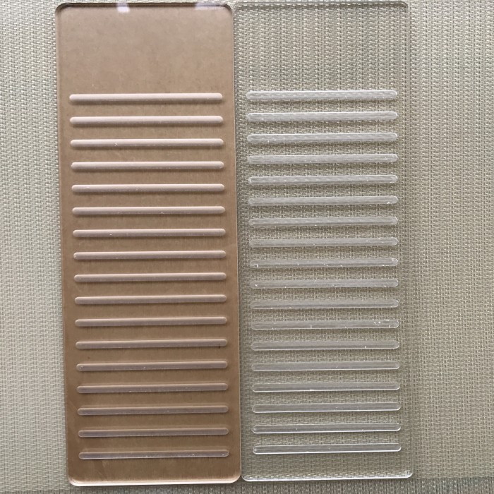 美缝剂色卡透明亚克力瓷砖美缝剂填色卡美缝配色十字型