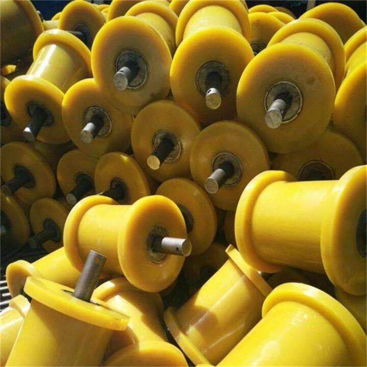 地滚轮材质齐全甘肃煤矿地轮厂家煤矿用尼龙地辊轮