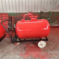 PY8/500泡沫灭火装置 东岳移动式泡沫罐 轻便式推车泡沫灭火装置