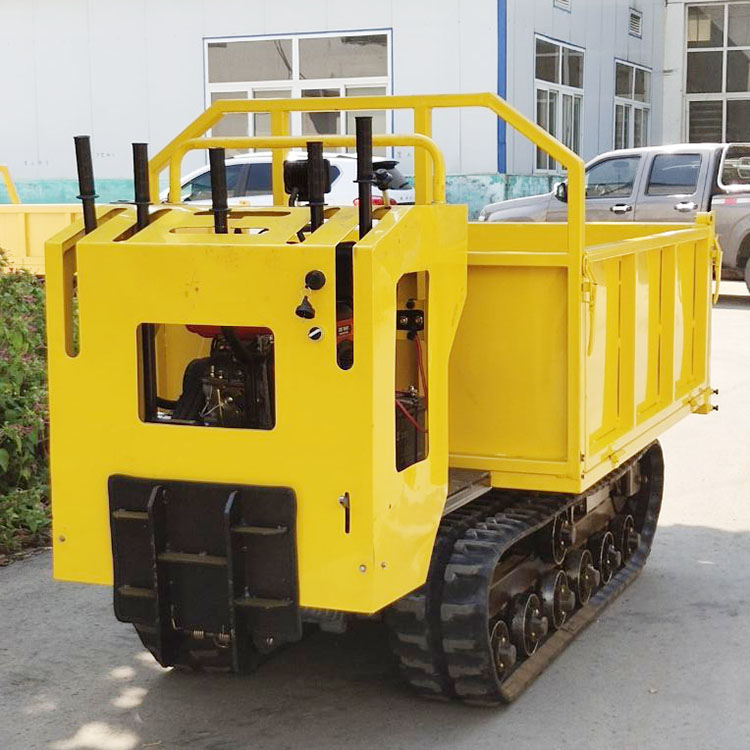 自走自卸链轨车 土建工程链轨运输车 隧道桥梁链轨工程车8吨