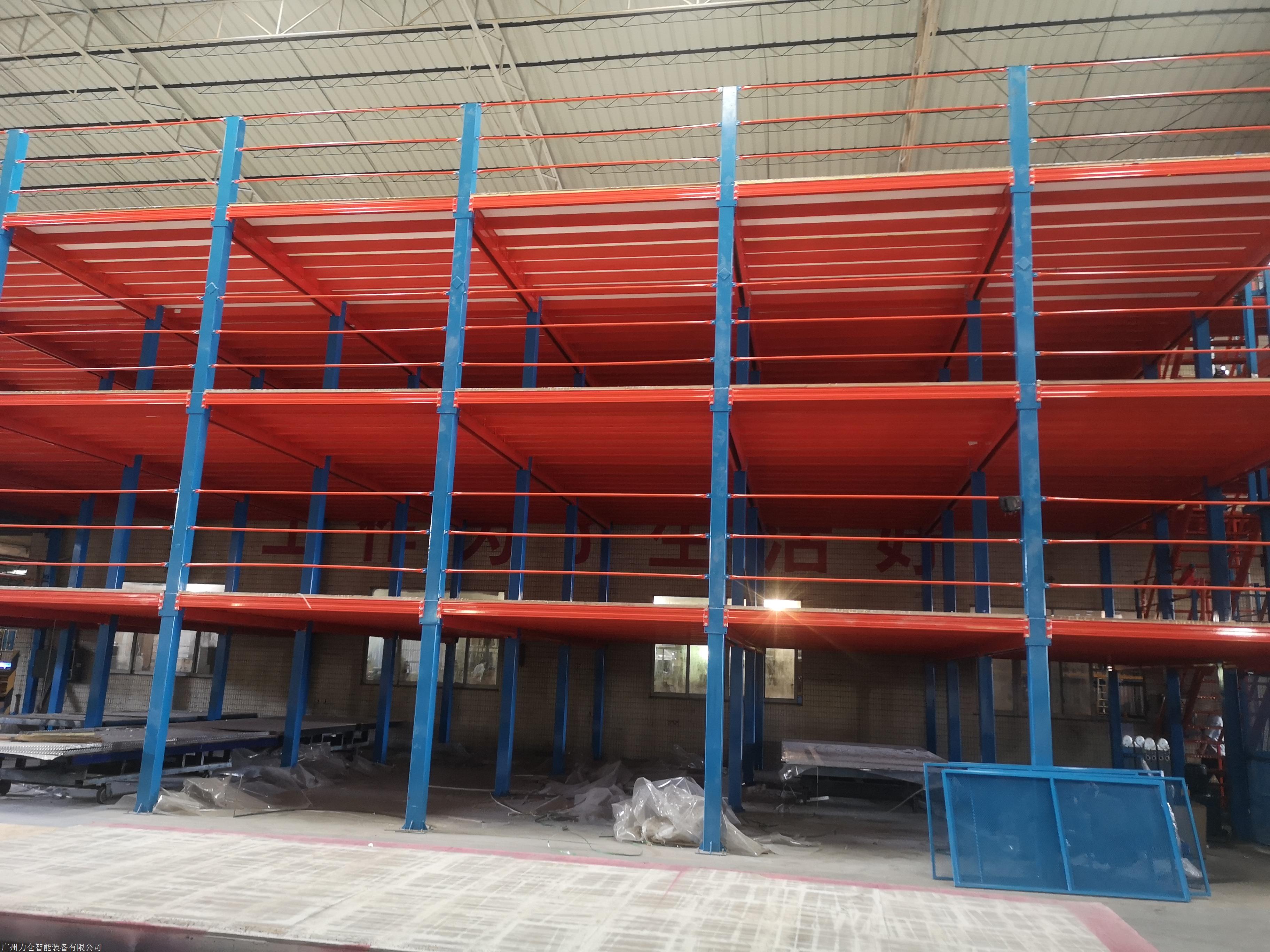 珠海工厂阁楼平台货架钢结构二层平台阁楼搭建钢结构