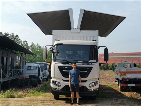 六米八飞翼车那家好 东风天锦 多利卡 畅行都可以做飞翼车箱