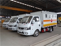 新疆易燃气体厢式车厂价直供 品质保证 全国联保