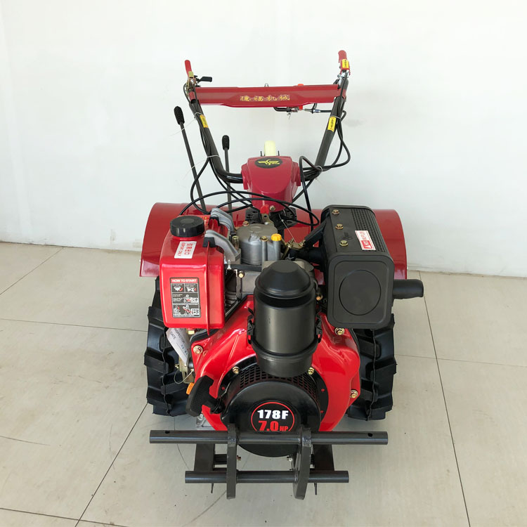 小型微耕机 农用微耕机 果园微耕机 柴油四驱微耕机 多功能自走式