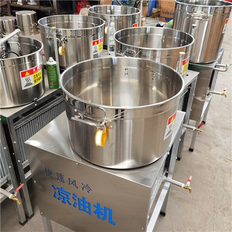 河南批发不锈钢凉油机 自动化程度高操作简便 食用油降温机