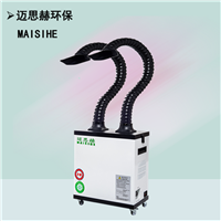 过滤针灸烟雾净化器 艾灸馆烟雾烟味过滤机 医疗艾灸气味抽烟净化器