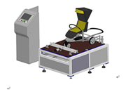 儿童推车制动装置耐久试验机  手推车行走寿命测试机 推车疲劳机