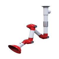 TOF科恩万向集气罩 北京KP8-5实验室万向抽气罩  铝合金抽排气臂