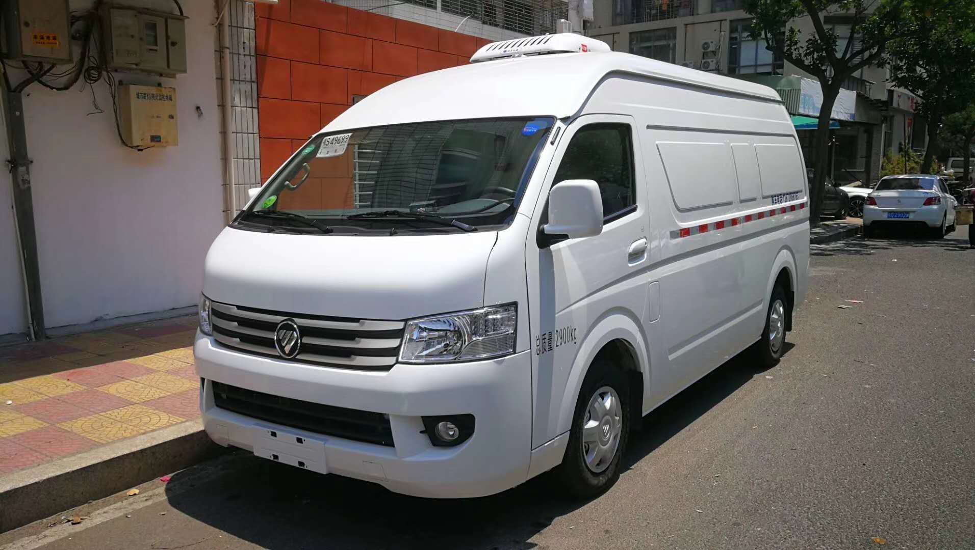 流感疫苗专用冷藏车 福田g9面包冷藏车 国六冷藏车厂家直供