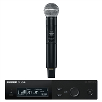 Shure SLXD24/SM58 舒尔手持无线话筒 新款数字无线话筒 一拖一无