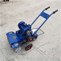 手推式合金钢清渣机 反向地面刨地机 双滚刀电动清灰机