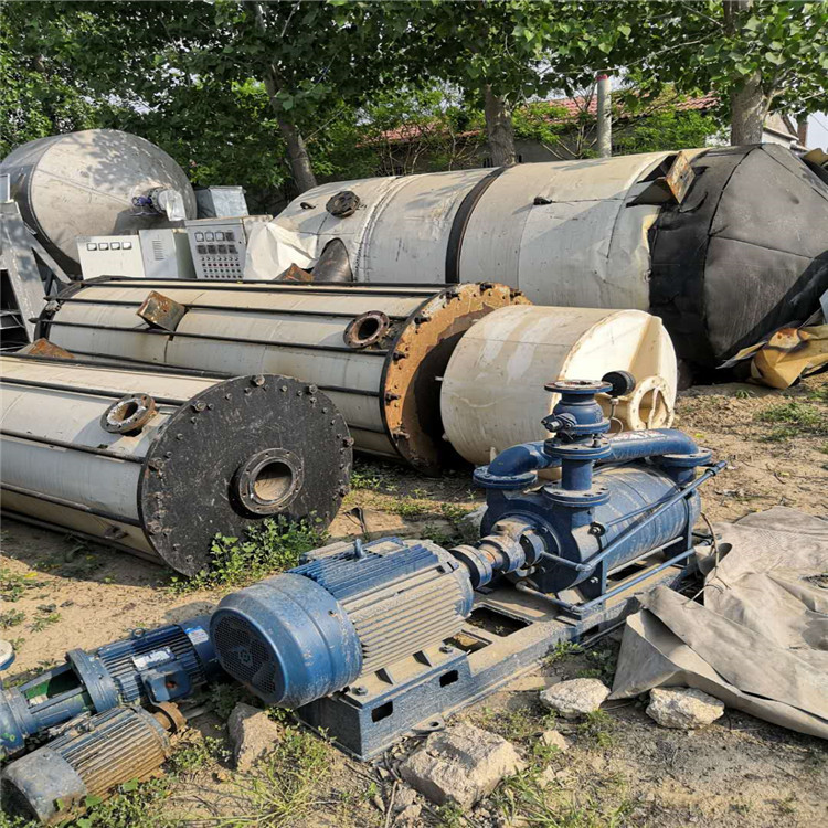 二手石墨蒸发器 三效3吨浓缩石墨蒸发器 二手九成新石墨蒸发器