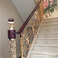 牡丹江現(xiàn)代別墅樓梯護欄 細(xì)節(jié)成就東方雅致精髓