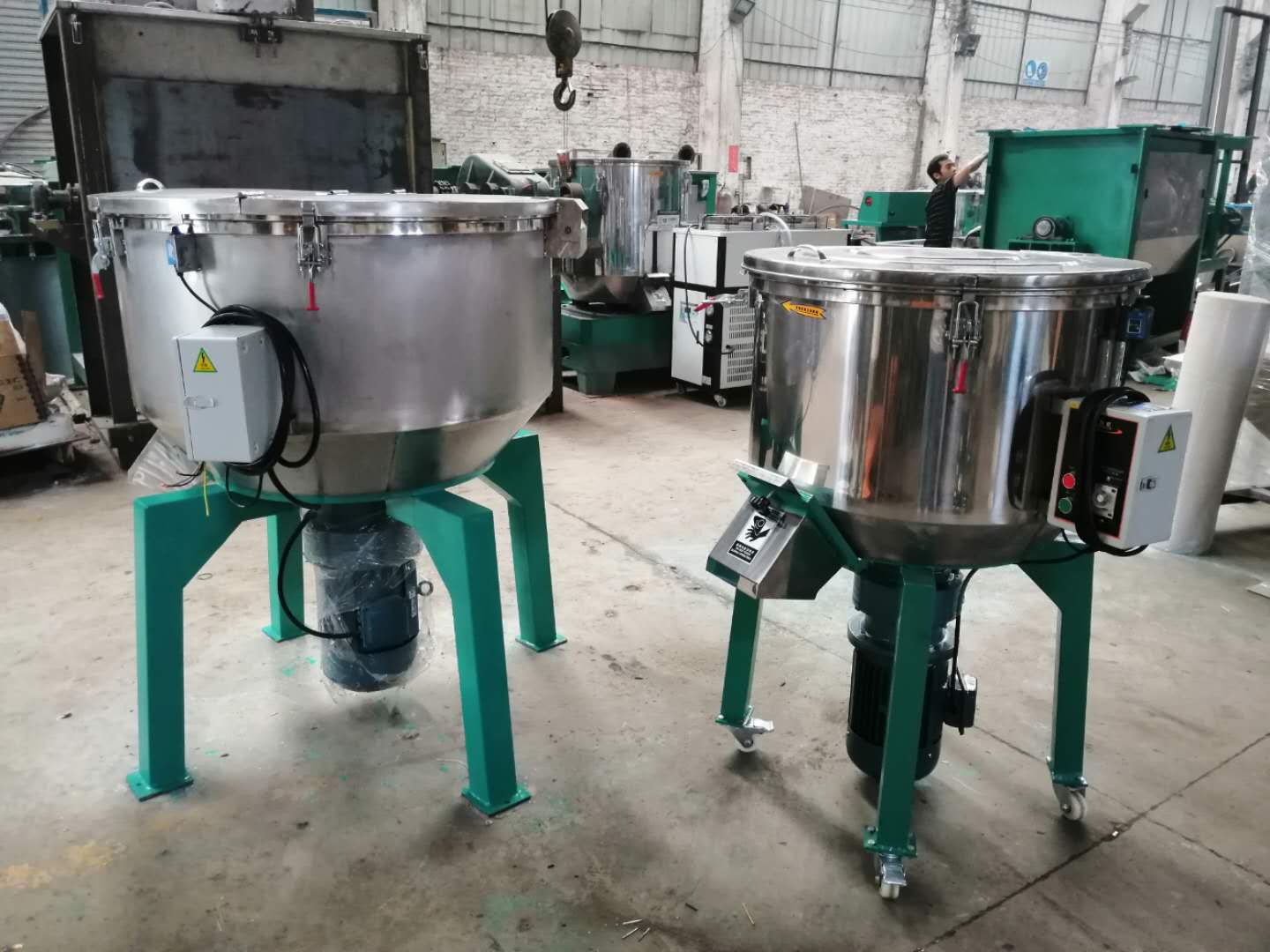 金葱粉末混色机立式混色机图片拌料均匀
