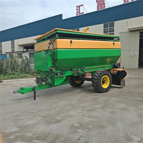 全自动三轮车撒粪机 螺旋湿粪扬粪机