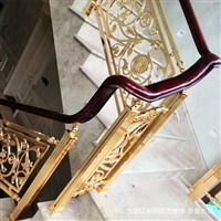 温州金属楼梯扶手 镂空花格精美图案