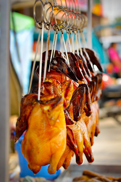 西安培训旋转烤鸭技术 铁板烤鸭制作方法 烤鸭技术加盟