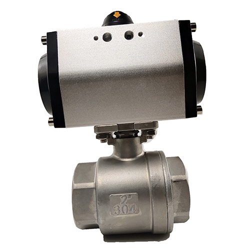 gt型气动两片式内螺纹球阀304/316l卫生级球阀q611f-16