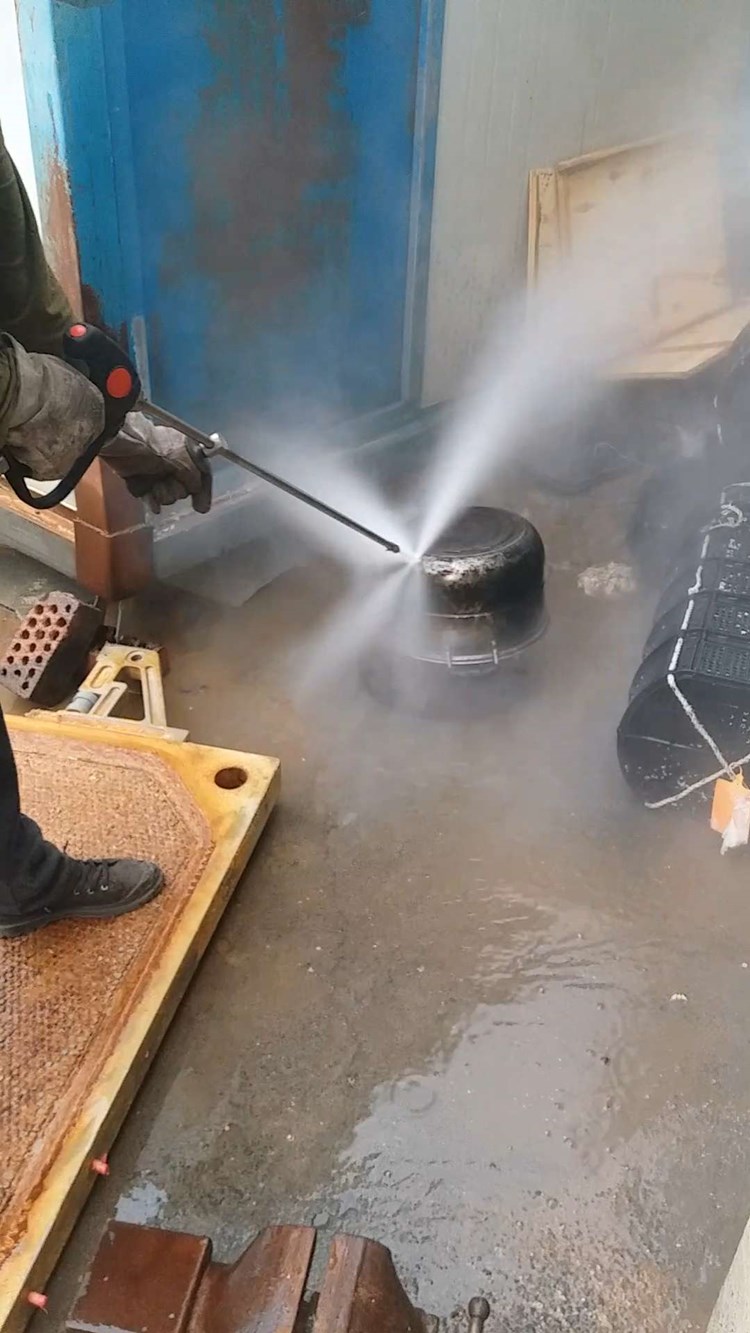 供应冷热水高压清洗机 物业小区污水管道清洗机