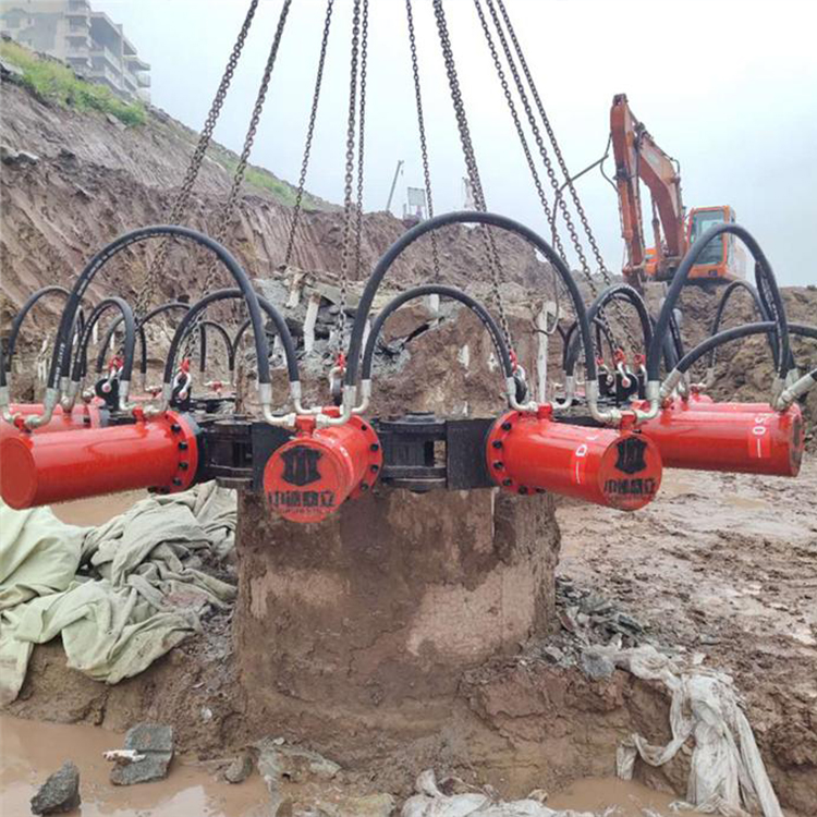 生产破桩机桥梁破桩头机器破桩机高铁桩截桩机图片视频