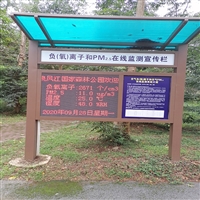 自然保护区天然氧吧 负氧离子实时在线监测站