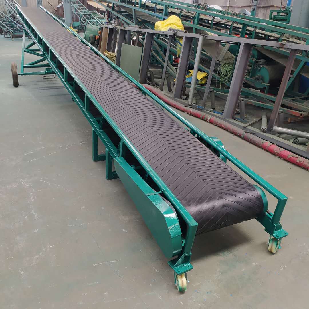 移动式皮带输送机tgff混泥土装车输送传送机 省人工