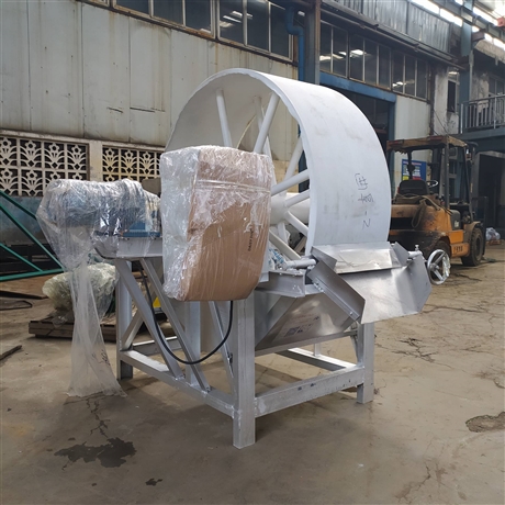 转筒式真空脱水机wq888土豆山药淀粉脱水机