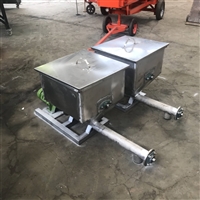 重钙粉螺旋喂料机wq888变频调速化工粉料喂料机