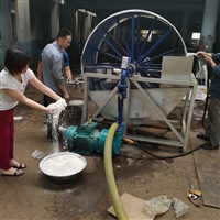 马铃薯淀粉脱水机wq888马铃薯淀粉脱水机设备