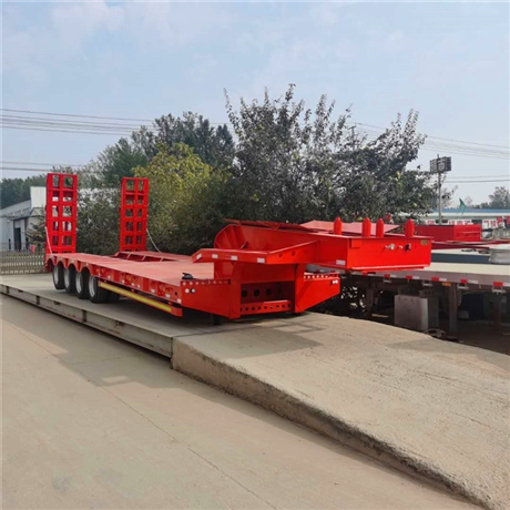 四线八轴五线十轴 低平板半挂车 大件运输拖板车