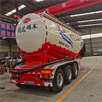 30立方散装水泥罐车 轻量化下灰半挂车实时报价